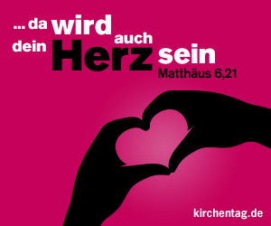 Kirchentag Herz sein quadratisch