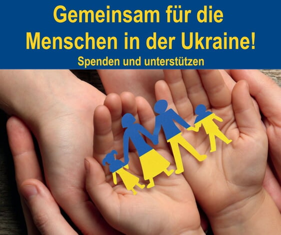 Gemeinsam für die Menschen in der Ukraine