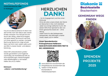 Spenden und Projekte 2025